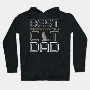 Best European Shorthair Cat Dad Hoodie